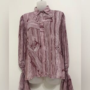 Women's full sleeve button up blouse